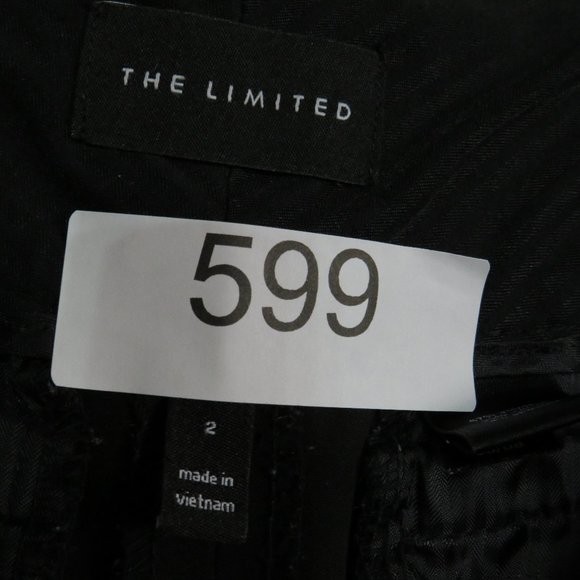 The Limited* Women's Zipper & Hook‎ Closure Flared Bottom Pants~ Size 2 (Black) - Picture 6 of 10